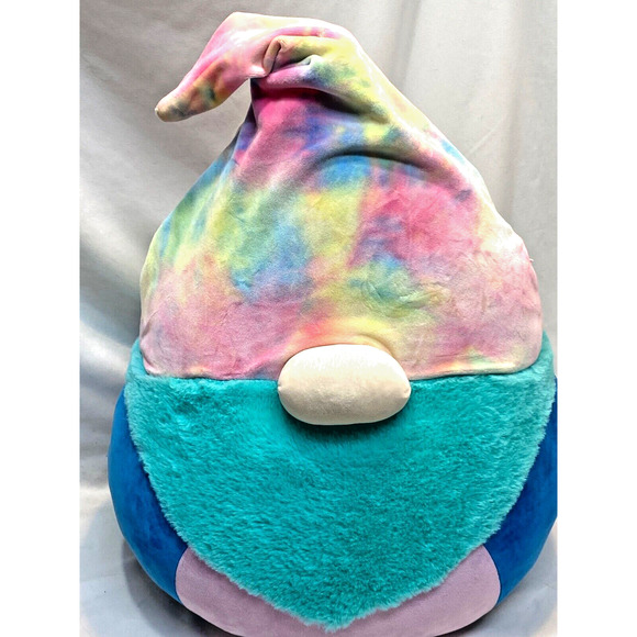 Squishmallow Rayford the Gnome Plush Kellytoy Rainbow Stuffed Animal 20" - Picture 2 of 9